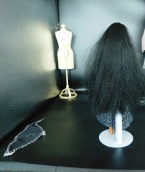 cher black silver eve gown bk
